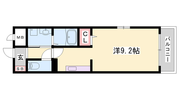 コンフォート 本町の物件間取画像
